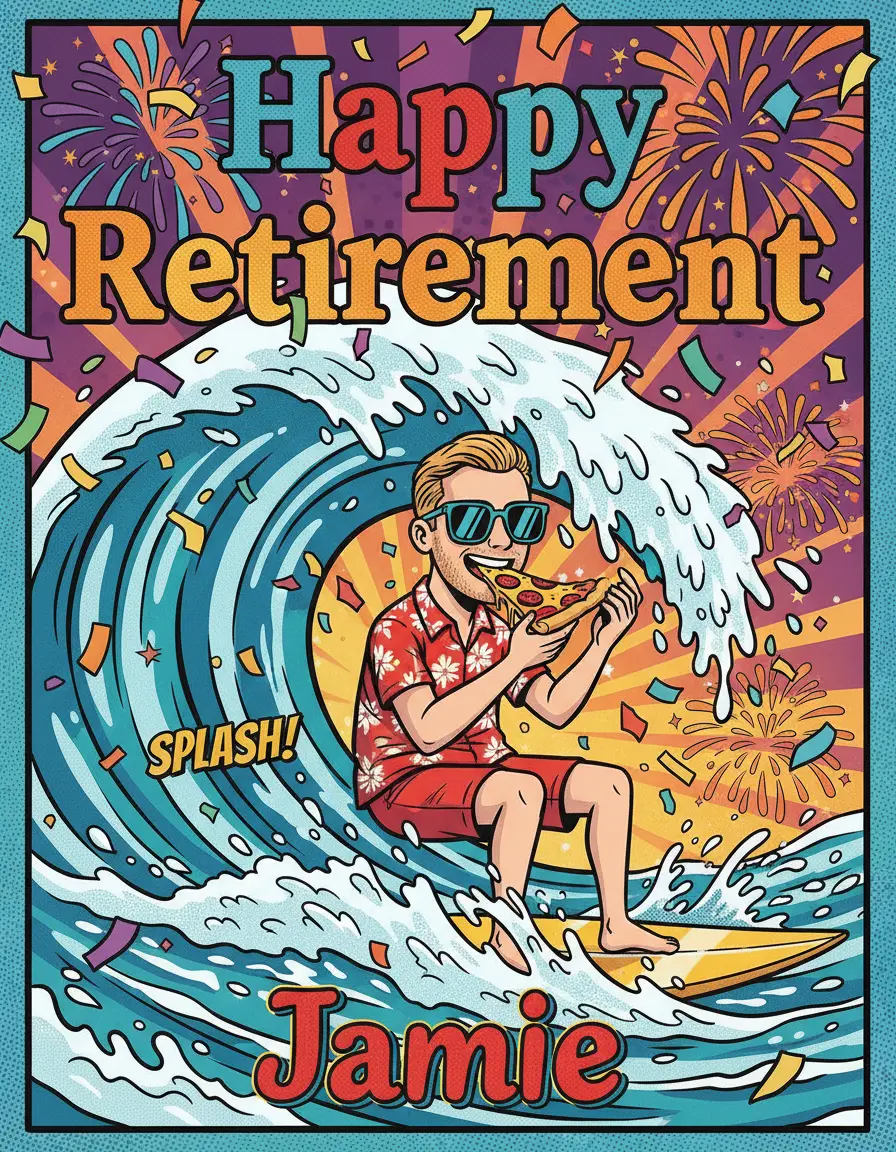 AI generated thank you card example