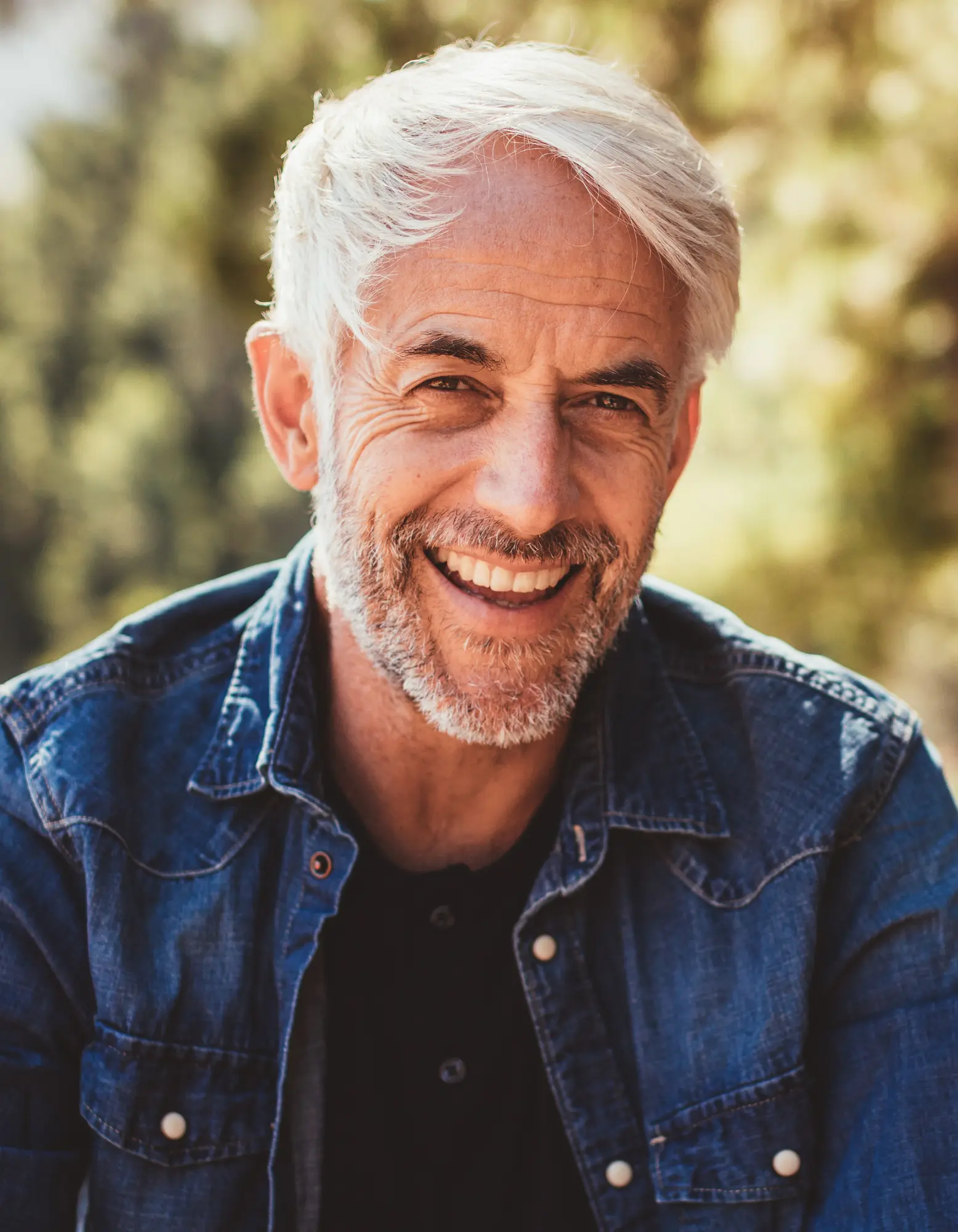 Photo of George uploaded to the AI birthday card generator